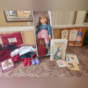 Vintage Kirstin American Girl Doll Lot